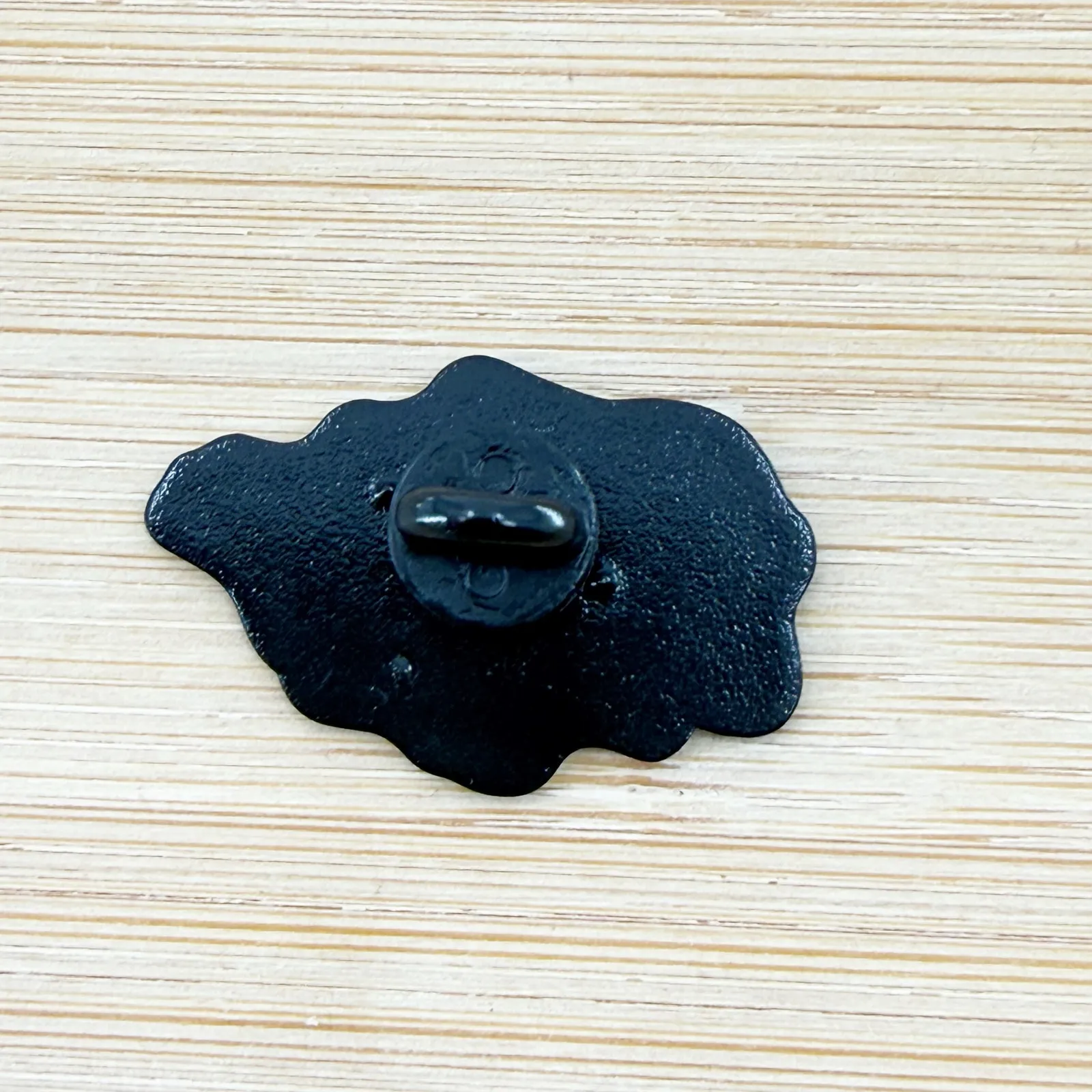 Triceratops Fossil Soft Enamel Pin Brown - Image 3