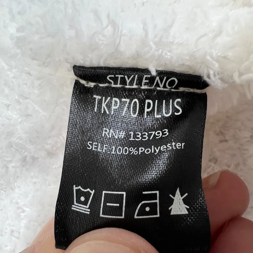 POL Knit Lounge Pants White Western Pattern Size XL NWOT - Image 8