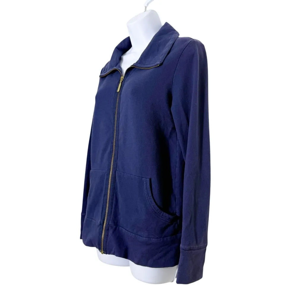 Lilly Pulitzer Vintage Skipper‎ Popover Full Zip Jacket size S - Image 5