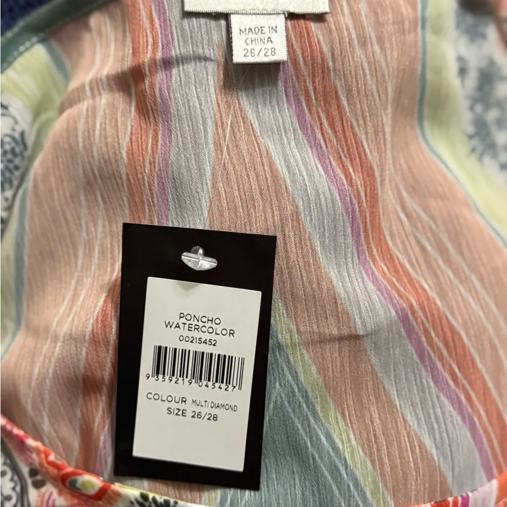 BloomChic Red‎ and Orange Shrug Sweater Red Size 26 - Image 4