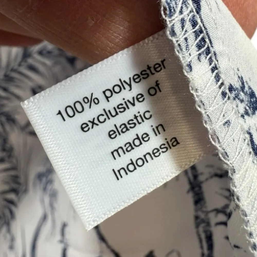 NWT Lane Bryant Tiger Birds Tropical Print Flutter-Sleeve‎ Crew-Neck Top 20 - Image 15