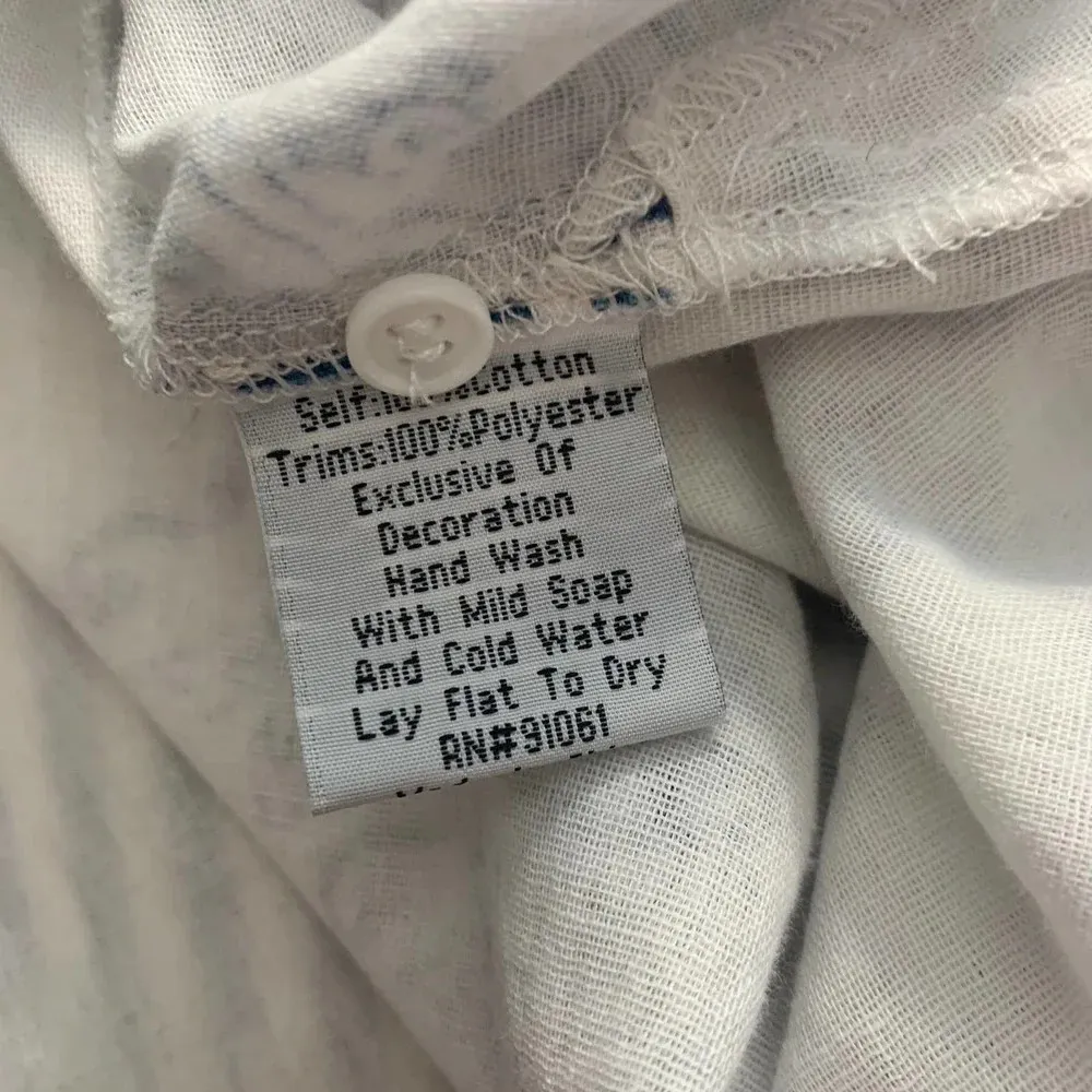 Johnny Was‎ Lubeck White Oversized Tunic Top - Image 10