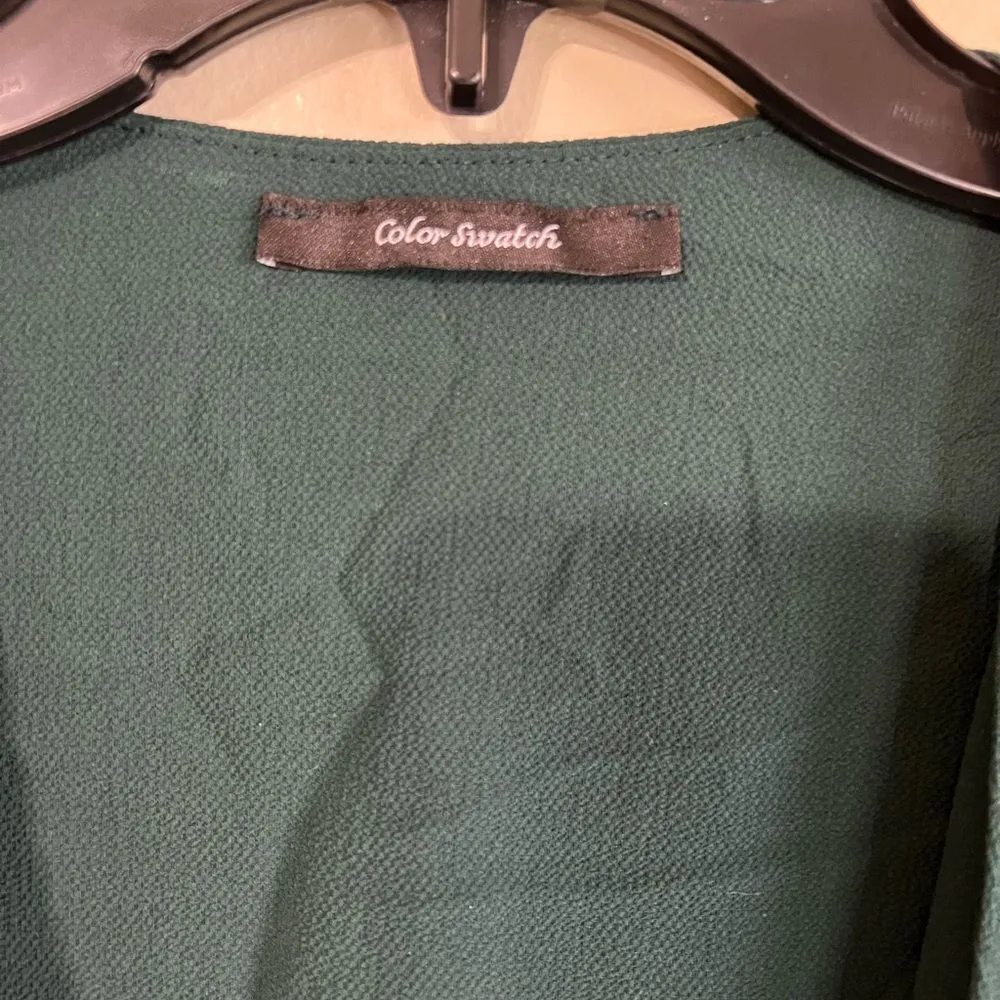 Color swatch medium cardigan Green - Image 3