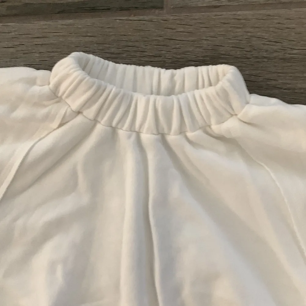 Michael Costello  X Revolve White crop sweater - Image 3