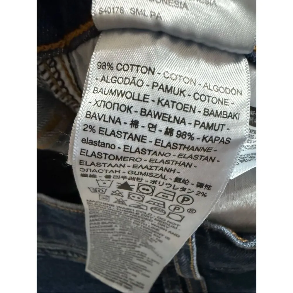 NEW Levi’s Mile High Cropped Wide Leg Jeans Sz 30 Womens - Image 11