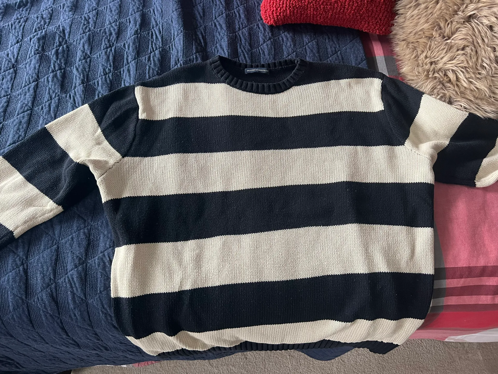 Brandy Melville Striped Sweater - Image 3