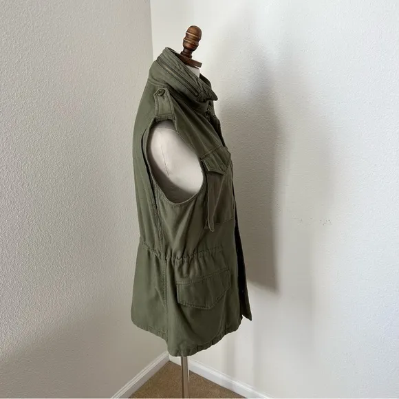 EUC NLST S/S14 Utility Green Jacket, S‎ - Image 2