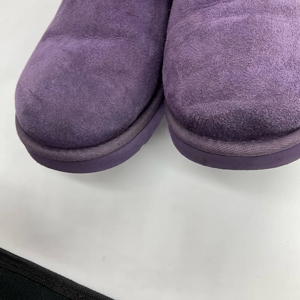 UGG PURPLE ULTRA SOFT CLASSIC SHORT BLING BOOTS - Image 5