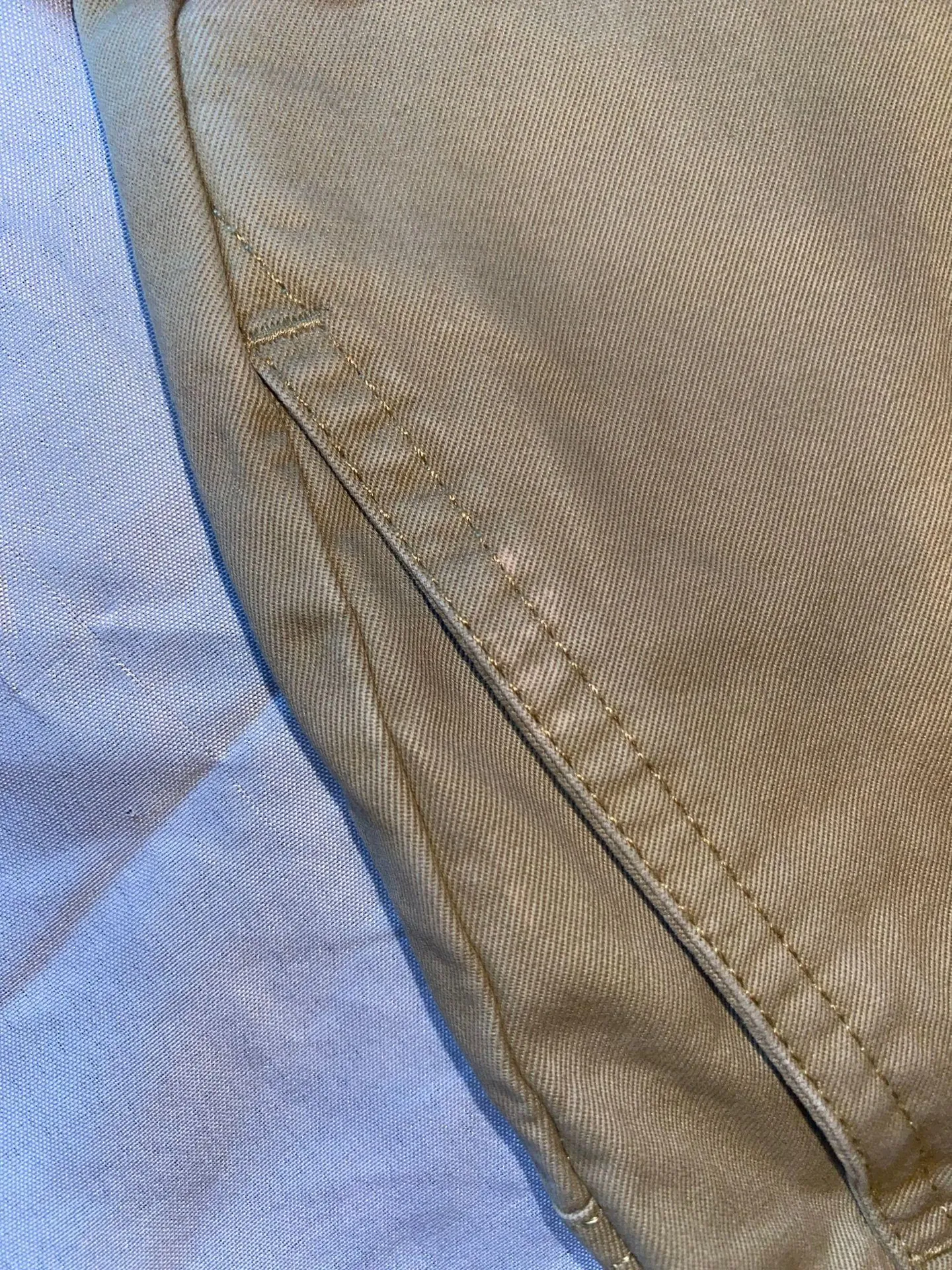 y2k tan micro mini cargo shorts Size 2 - Image 7