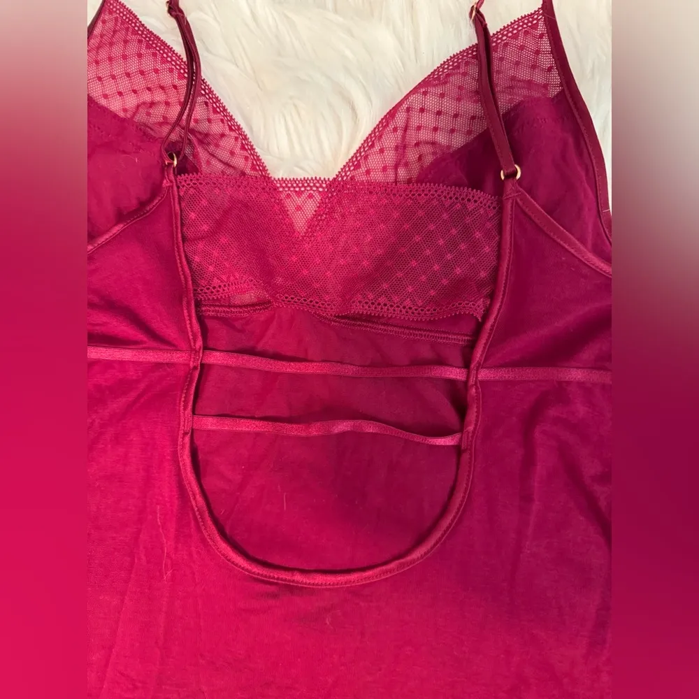 Victoria Secret Burgundy Negligee - Image 4