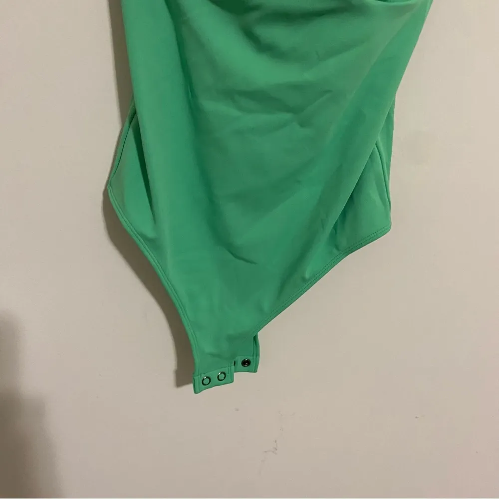 Express Neon Green Padded Bodysuit size XS - Image 3