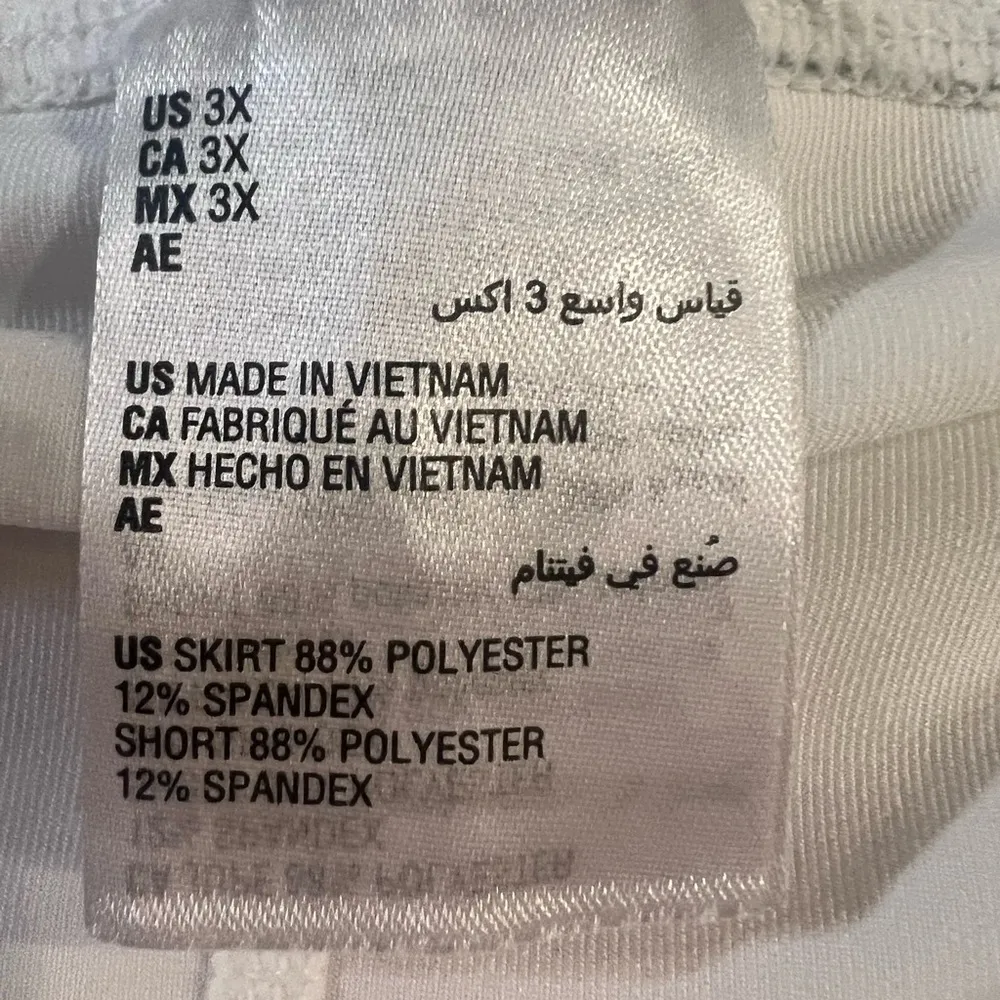 New IDEOLOGY Women’s Plus 3X Tiered Palms Golf Tennis Skirt Skort Comfort - Image 13