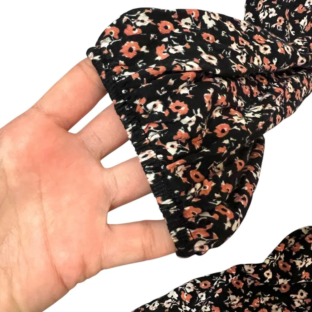 Mason & Belle SMALL Lilou Smock Neck Knit Top - Stitch Fix Ruffle Floral Blouse - Image 9