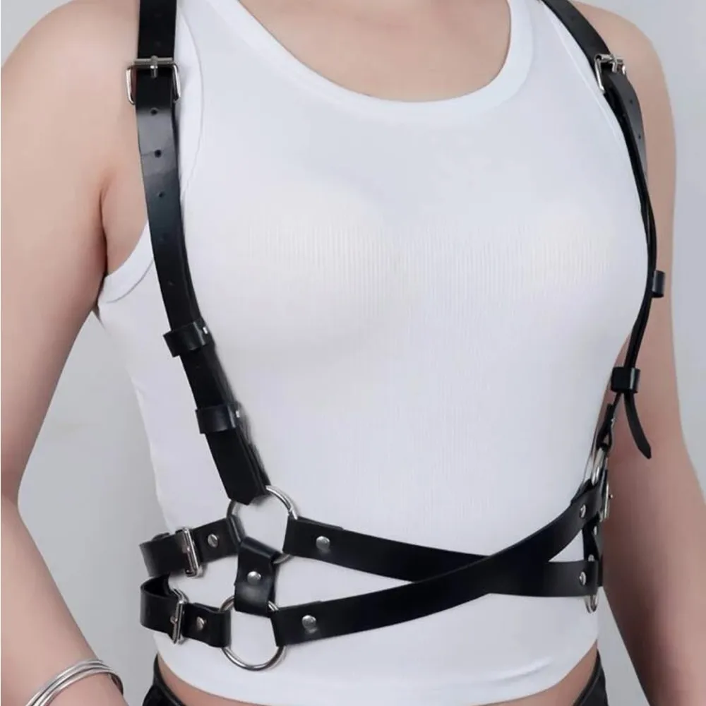 Harness Criss Cross Belt O Ring New - Image 6