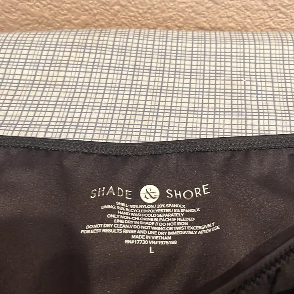 New Shade & Shore Black Bikini Bottoms Size Large NWT - Image 5