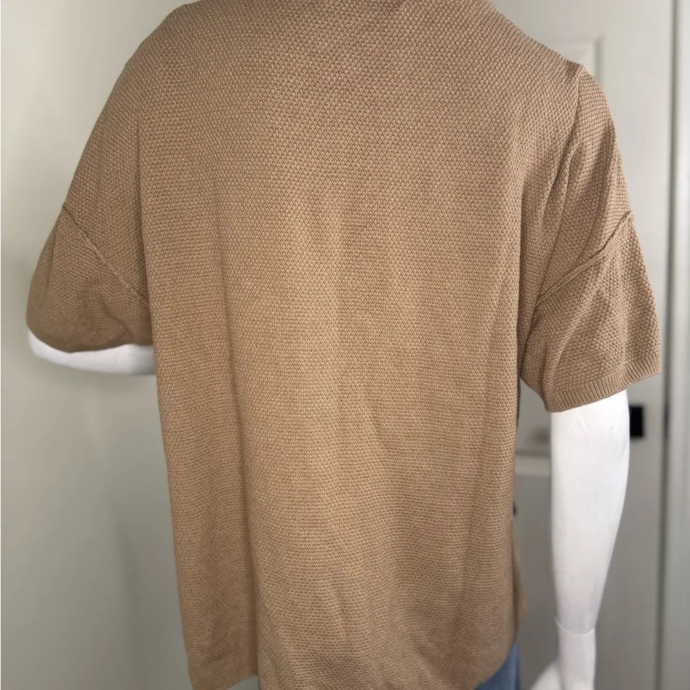 Lillusory Tan Knit Button - Image 5