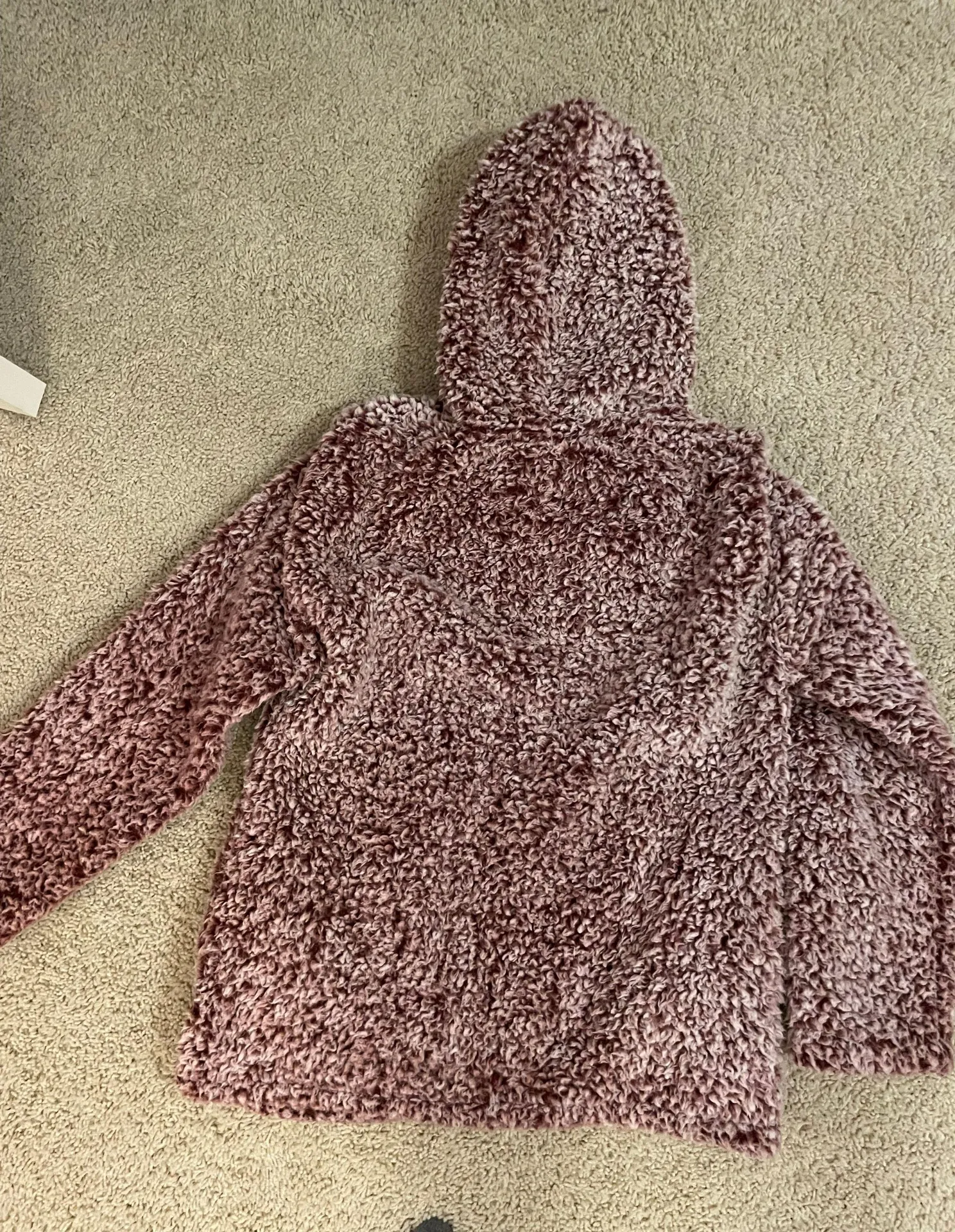 Love Tree Fluffy Hooded Sweatshirt - Image 2