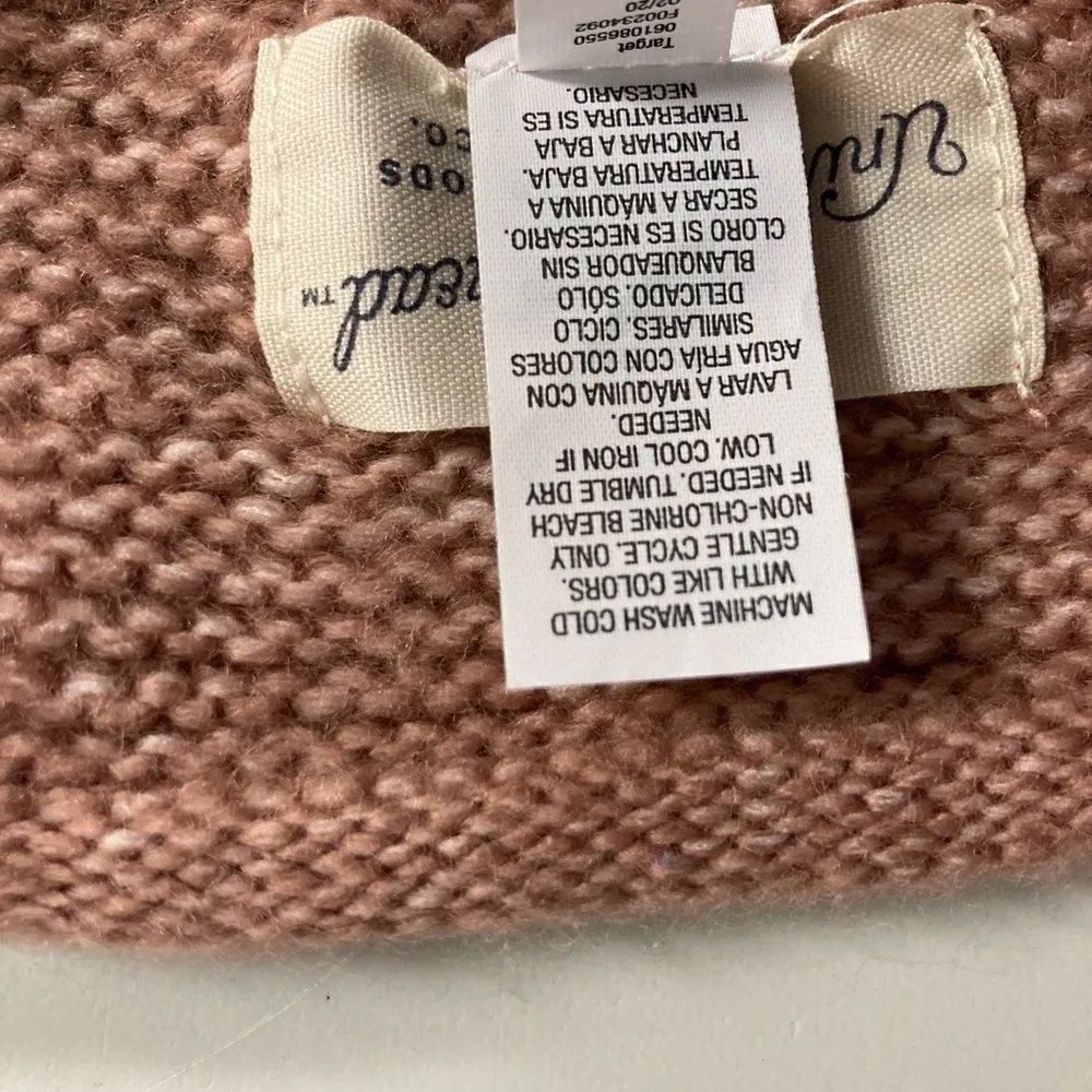 UNIVERSAL THREAD,Peachy/Tan Sweater Vest,longline‎ - Image 8