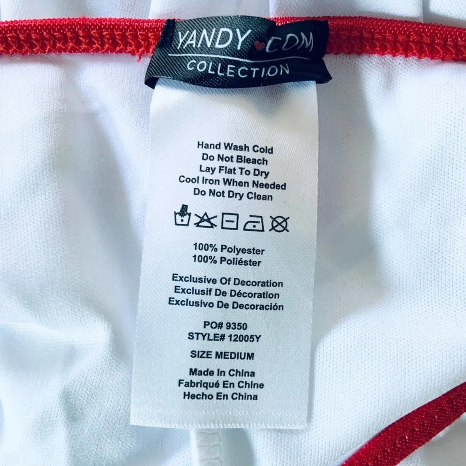 Yandy Sexy Nurse Costume Medium Halloween NWOT - DRESS ONLY! - Image 11