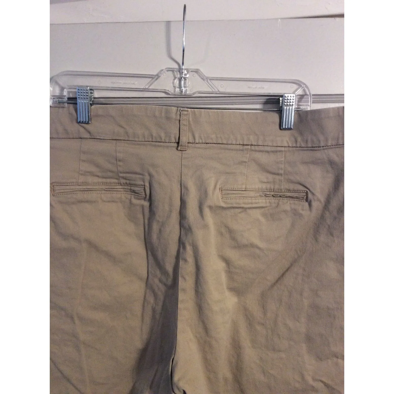 Plus Size 16W Tan Bermuda Cotton Blend shorts Gloria Vanderbilt - Image 4