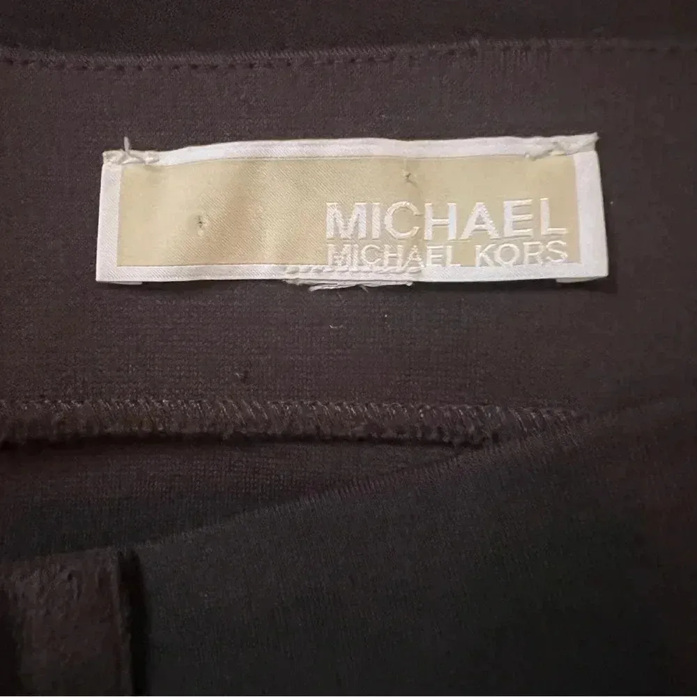 Michael Michael Kors Skirt Womens Size L Brown Classic Casual Career wear Short - Image 5