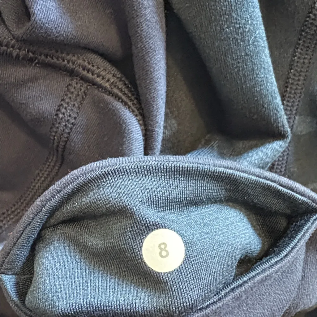 Lululemon Size 8 Wunder Under Sashiko Inkwell Patchwork Camo Leggings - Image 3