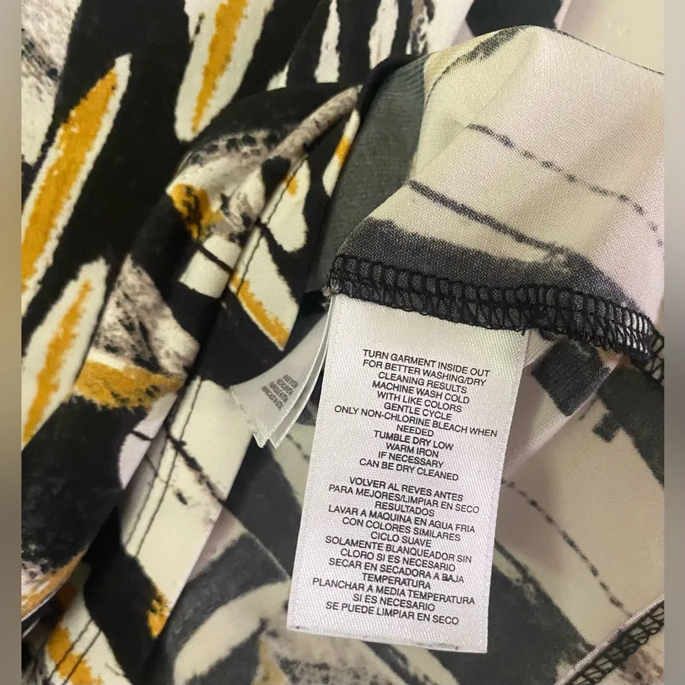 Kasper Women’s Blouse Cowl Neck Sleeveless Business Workwear Size Small - Image 7