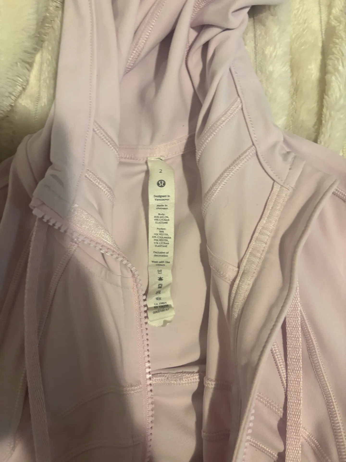 Lululemon Define Hooded Jacket strawberry milkshake - Image 2