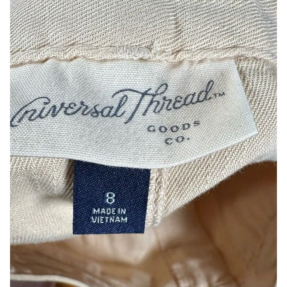 Universal Threads Universal Thread Women's High-Rise Utility Shorts Orange‎ Size 8 - Image 7