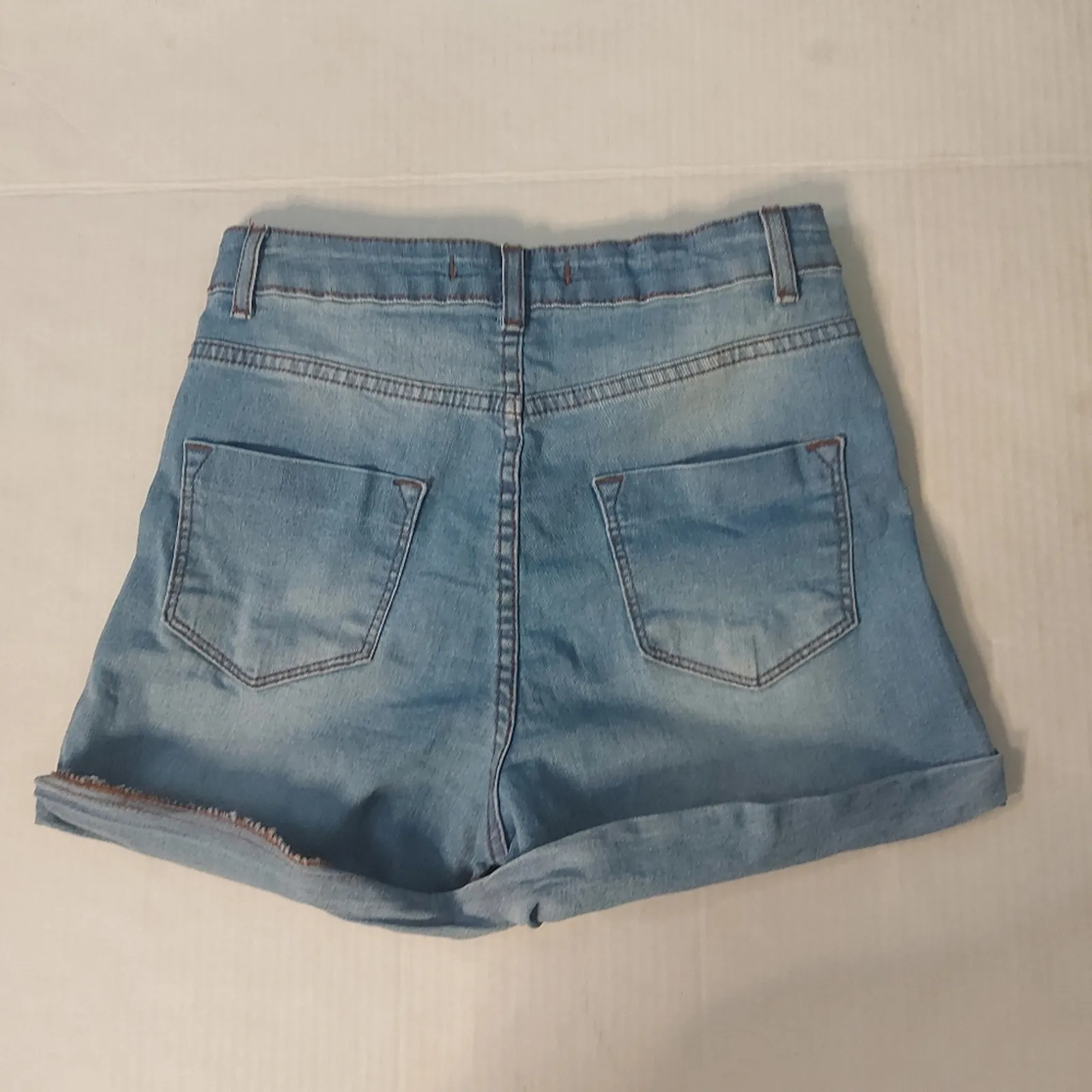 Blue Steel Original Denim Shorts Size 36 (2 - Image 2