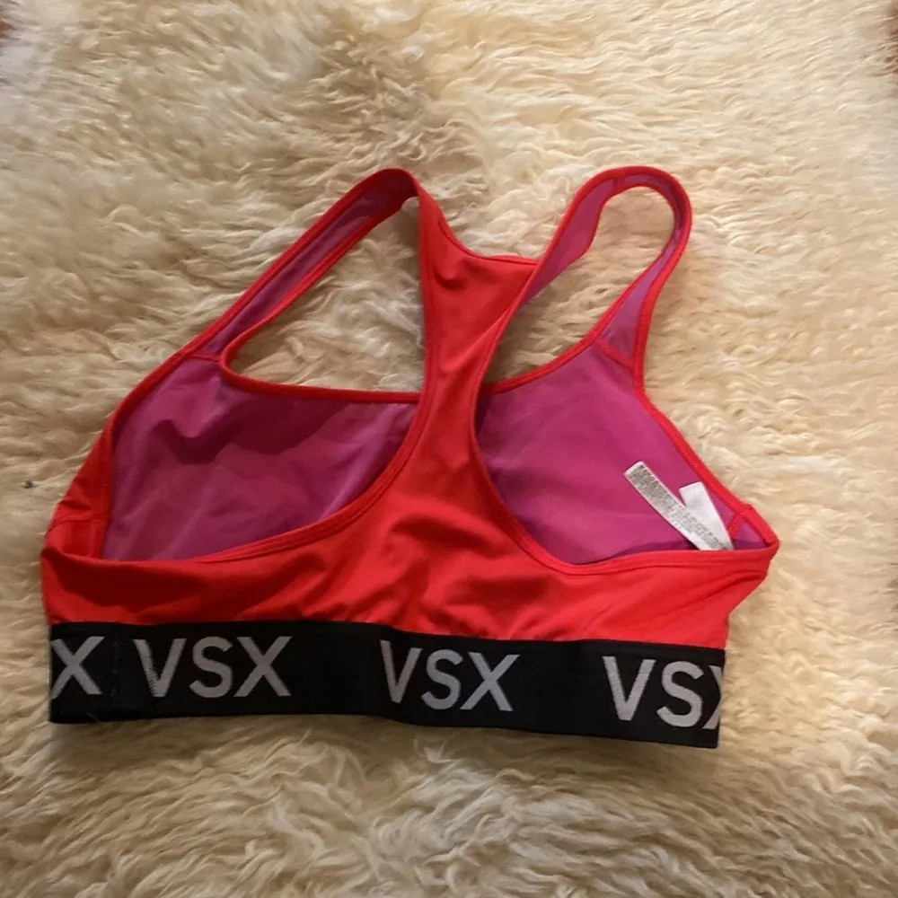 VSX Sport Victoria’s Secret Player Sports Bra EUC Sz LG Active Athletic - Image 41