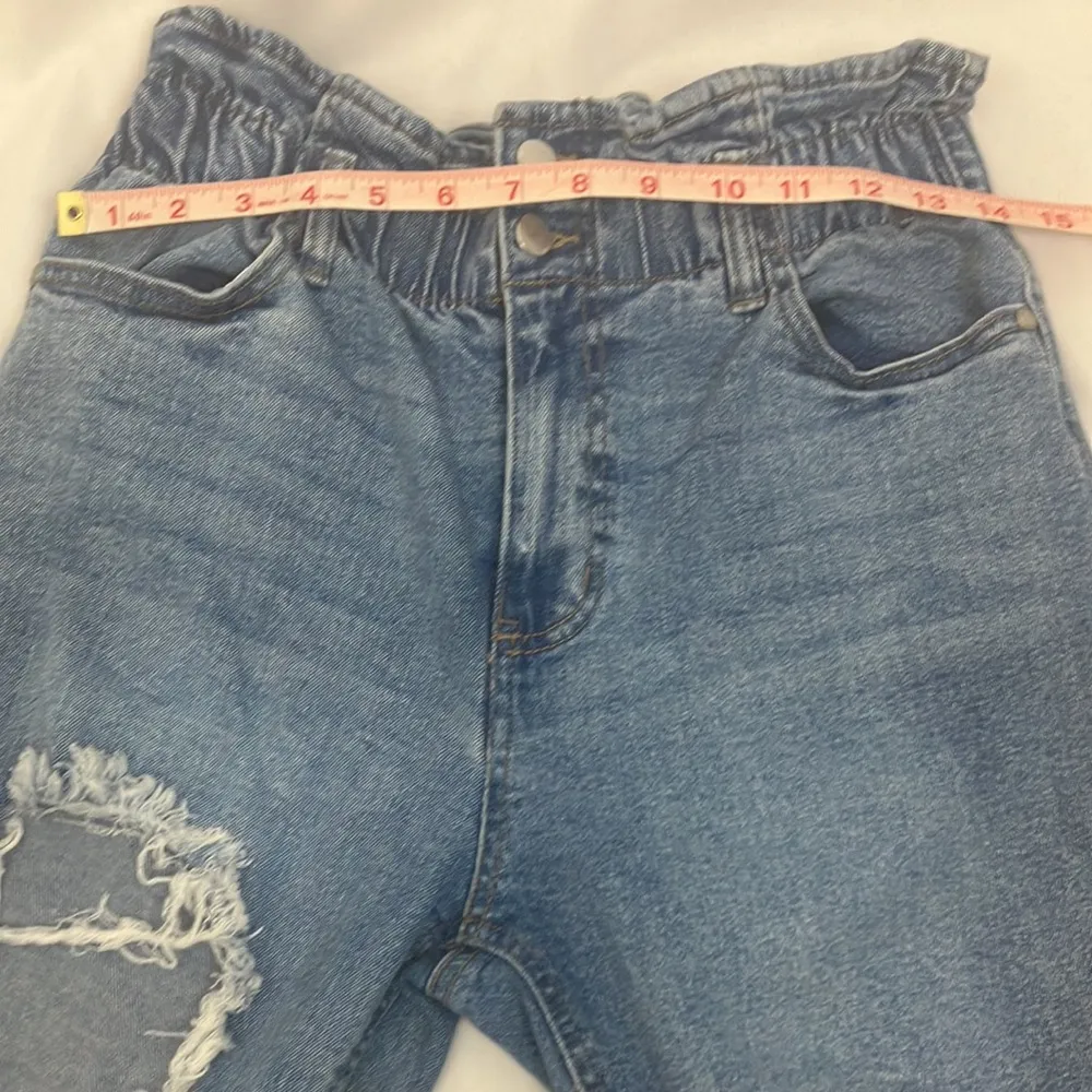 Tinseltown Stylish Blue Distressed Women's Jeans size 7 - Image 5