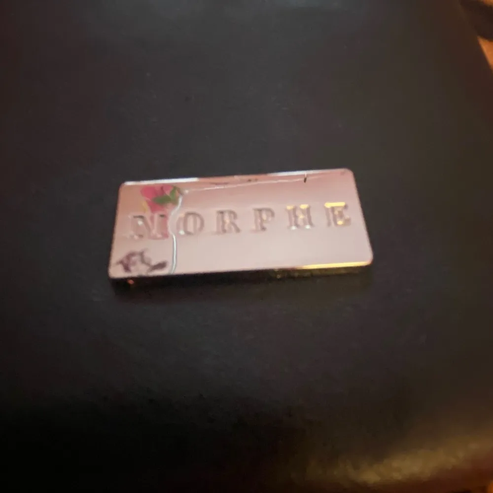 Black zipper Morphe Makeup Bag Travel Size Black - Image 3