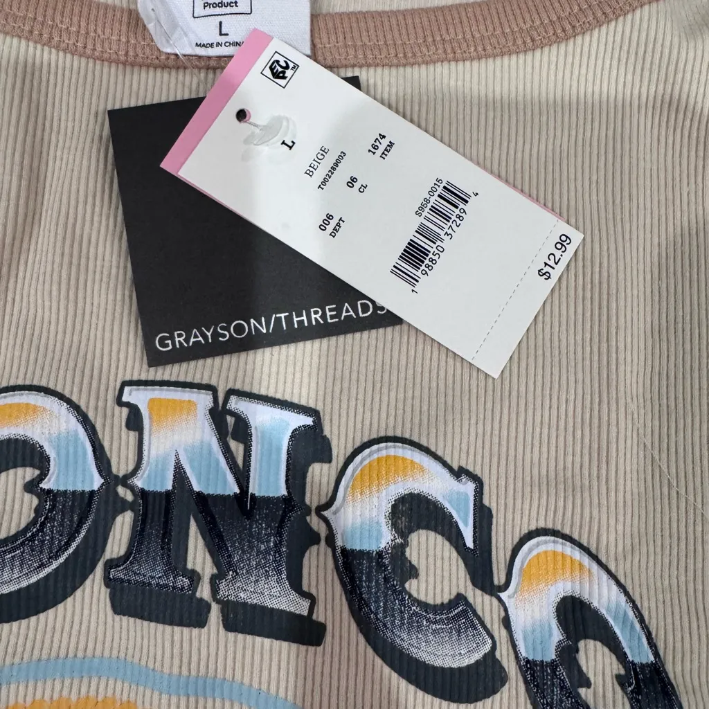 Ford Bronco fitted tee- size Large - Image 3