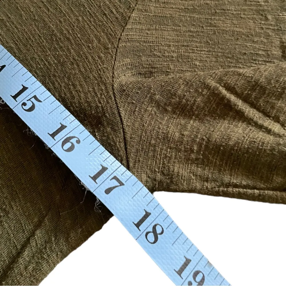 Madewell T Shirt Women’s Size XS Olive Green Cotton Tee Shirt - Image 3