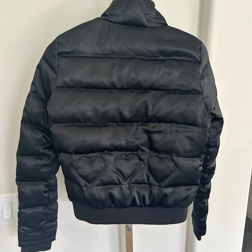 Vintage Juicy Couture Y2K Down Puff Jacket Bomber Jacket Small Iconic - Image 4