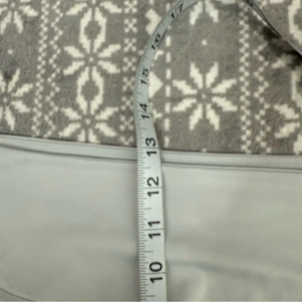 Girlfriend Collective Light Gray Cropped Workout Leggings Activewear XX-Large - Image 7