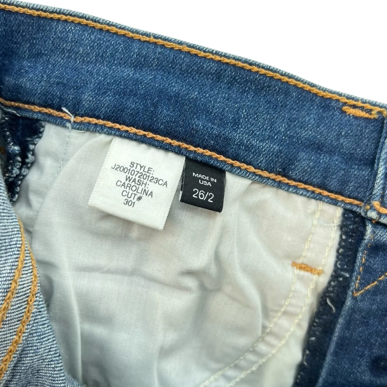 Veronica Beard Carolyn Baby Boot-Cut Jeans Tuxedo Stripe Blue Size 26 2 - Image 12