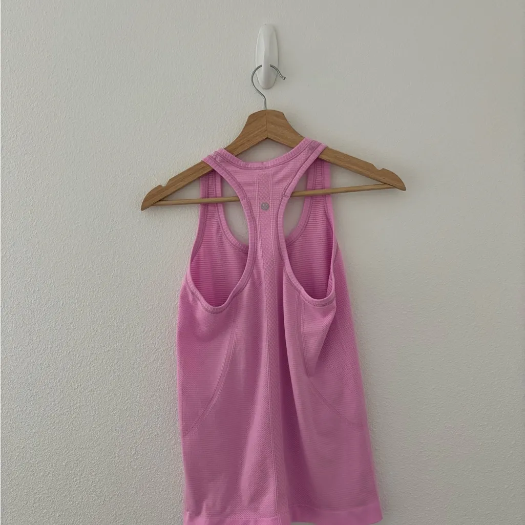 Lululemon bubblegum pink swiftly tank top - Image 5
