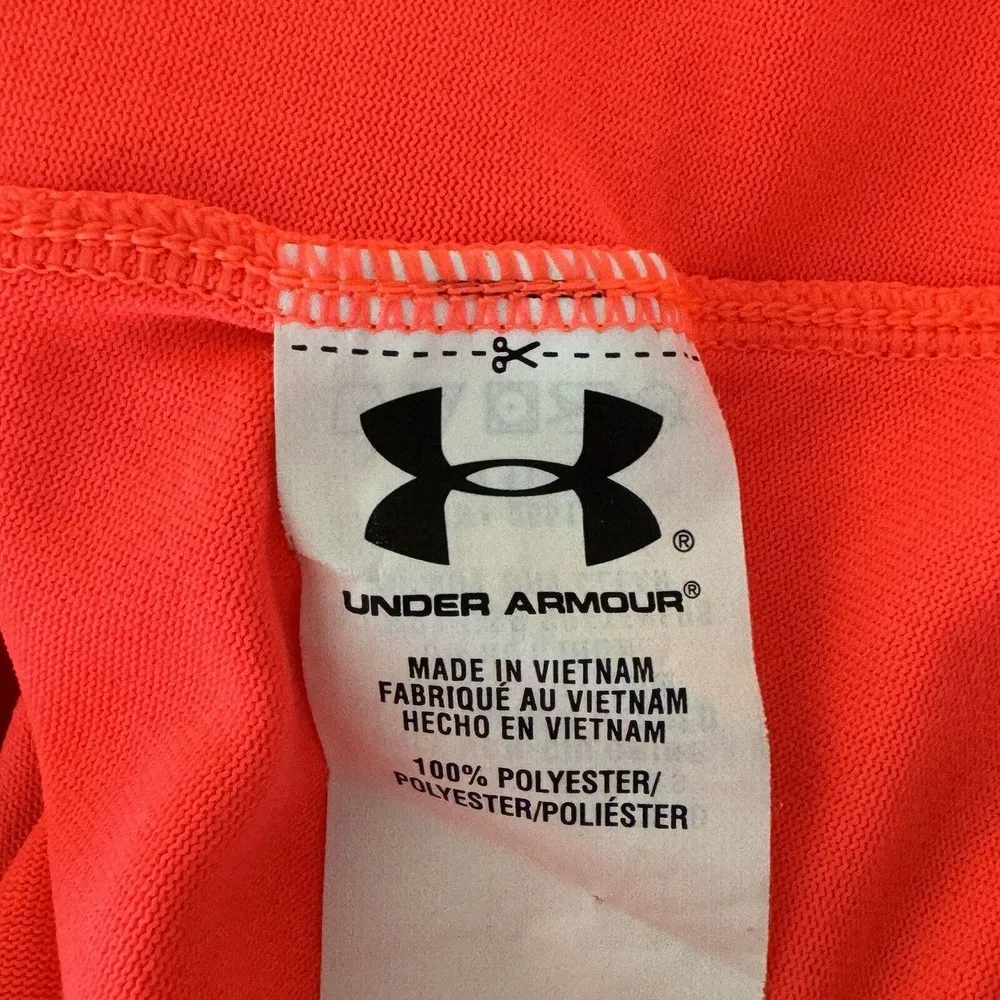 Under Armour Medium Semi-Fitted Pullover Top 1/4 Zip All Season Gear Pink Women - Image 8