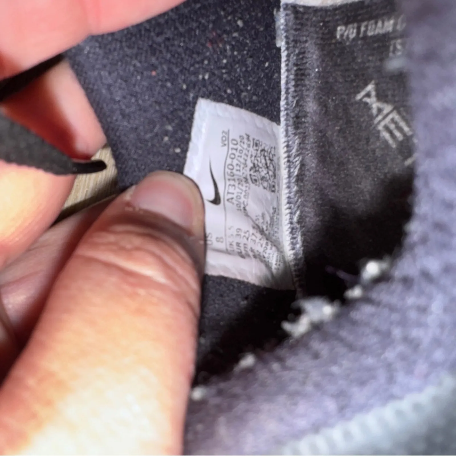 Nike Metcon 6 Black & White Running Shoes Sneakers Womens 8 Casual Athletic - Image 3