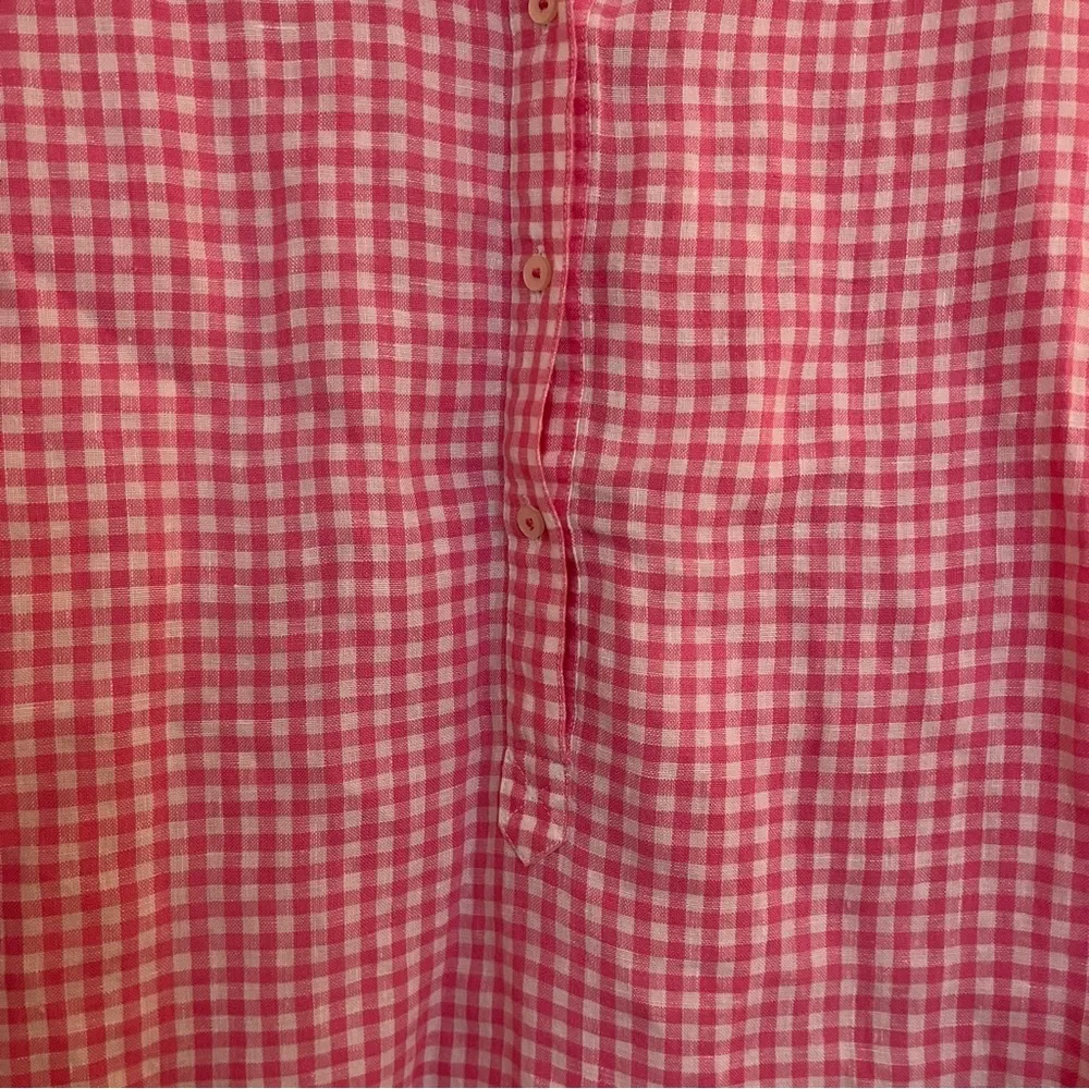 Southern Tide Gameday Intercoastal Hadley Popover Shirt. Linen Size S - Image 10