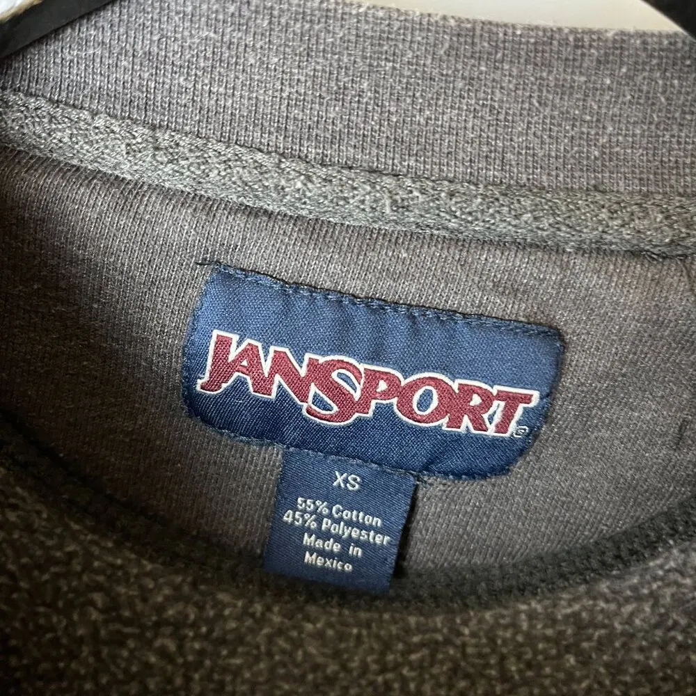 Oversized Vintage Kutztown University Crewneck Sweatshirt Jansport Womens XS - Image 4