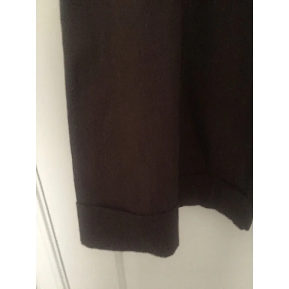 Liz Maternity For Target Women's Plaid Casual Dress Pants Cuffed Size 12 - Image 2