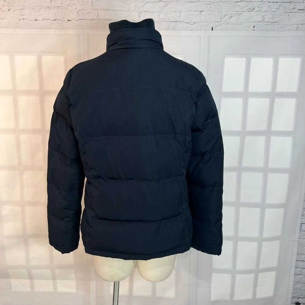 Gap blue waist length fall or winter wear puffer jacket size large - Image 7