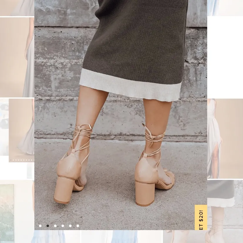 Lulu’s “Kaira Beige Lace - Image 2