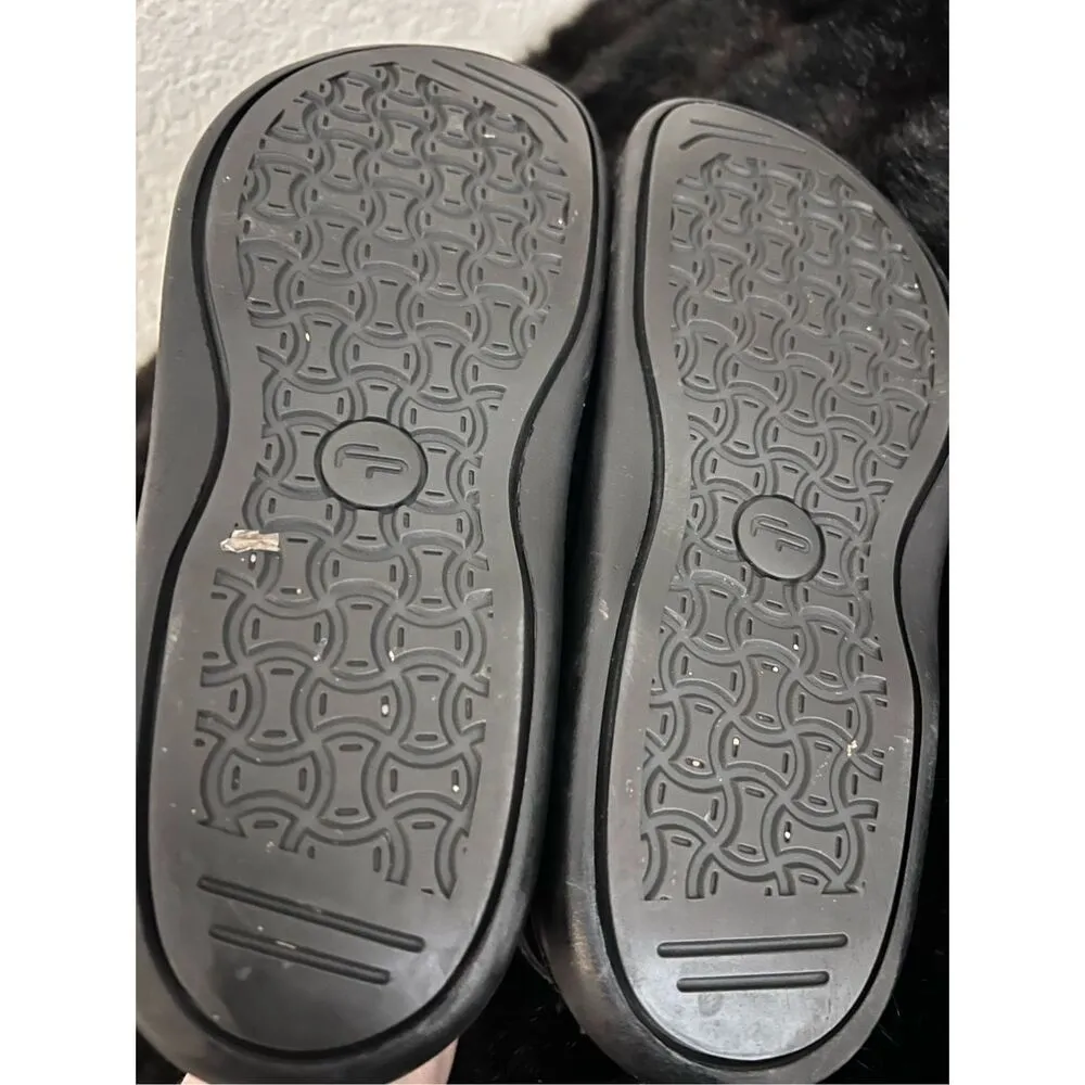 Birkenstock Footprints Madeira Black  Leather Fisherman Sandals 40 9 - Image 3