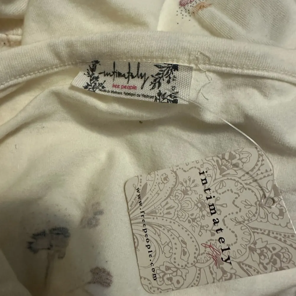 NWT Free People Play Date Floral Print Bodysuit Size XS - Image 5