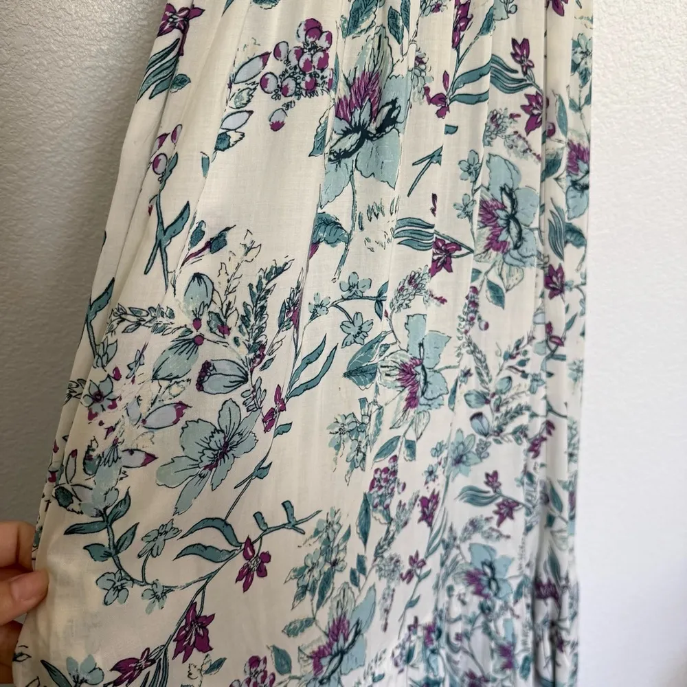 NWT Free People Heat Wave Printed Maxi Dress In Floral Combo Small - Image 4