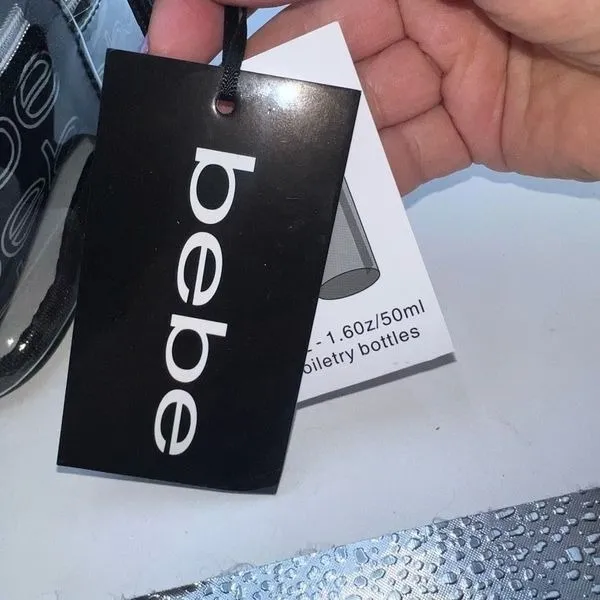 Bebe Three Bag Toiletry Travel Set Black - Image 6